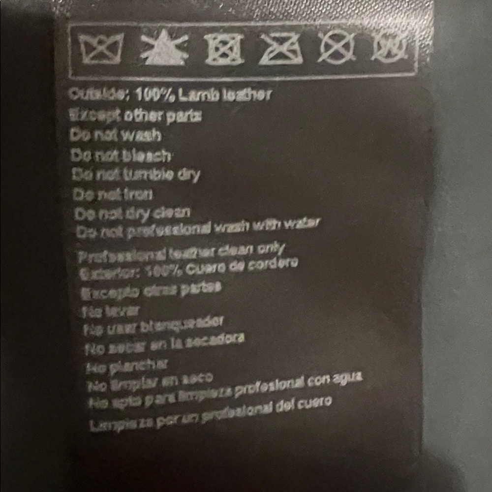 ba&sh Black Lamb Leather Wrap Top - Picture 6 of 6